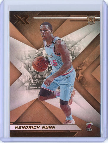 2019-2020 Panini Chronicles Basketball Kendrick Nunn Xr Bronze Card #275