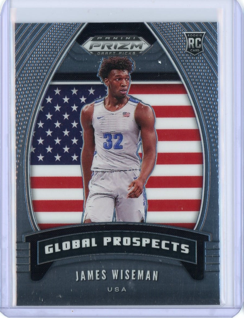 2020-2021 Panini Prizm Draft Picks Basketball James Wiseman Global Prospects RC Card #97