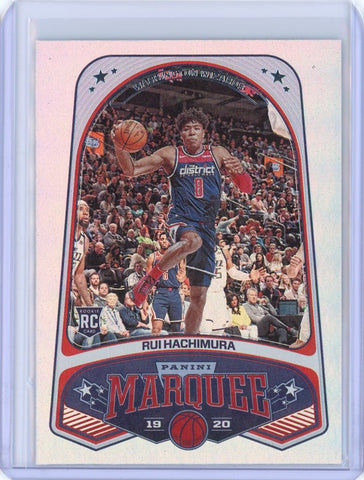 2019-2020 Panini Chronicles Basketball Rui Hachimura Marquee RC Card #265