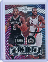 2019-2020 Panini Illusions Basketball Kawhi Leonard Career Lineage Card #17