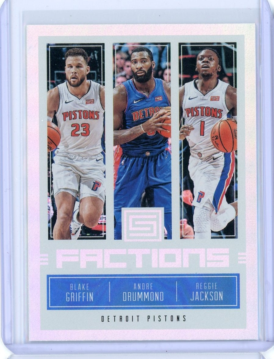 2018-2019 Panini Status Basketball Factions Griffin Drummond Jackson Card #21
