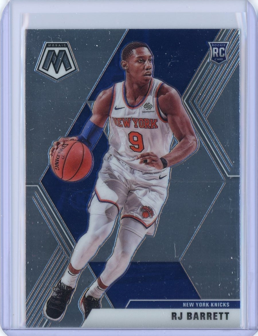 2019-2020 Panini Mosaic Basketball Rj Barrett RC Card #229