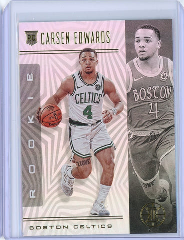 2019-2020 Panini Illusions Basketball Carsen Edwards RC Card #152