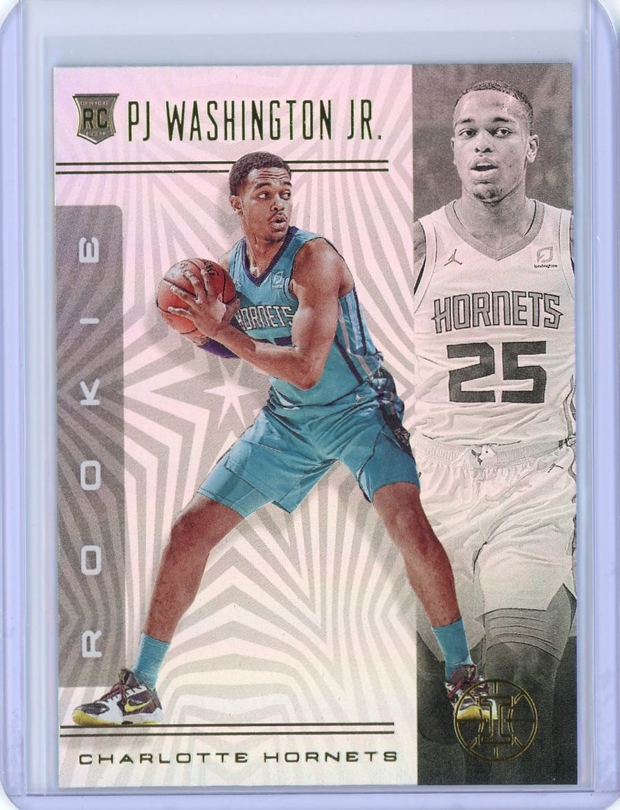 2019-2020 Panini Illusions Basketball Pj Washington RC Card #165