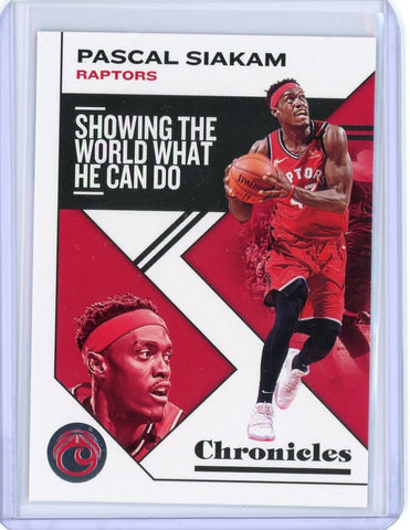 2019-2020 Panini Chronicles Basketball Pascal Siakam Card #46