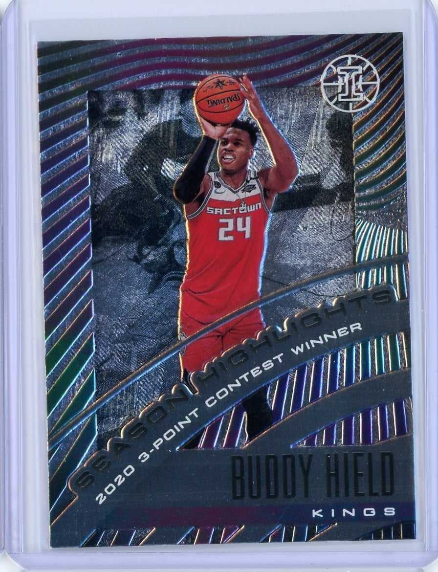 2019-2020 Panini Illusions Basketball Buddy Hield Season High. Card #4