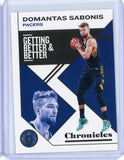 2019-2020 Panini Chronicles Basketball Domantas Sabonis Card #41