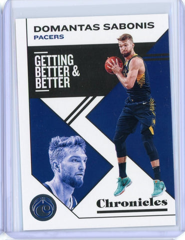2019-2020 Panini Chronicles Basketball Domantas Sabonis Card #41