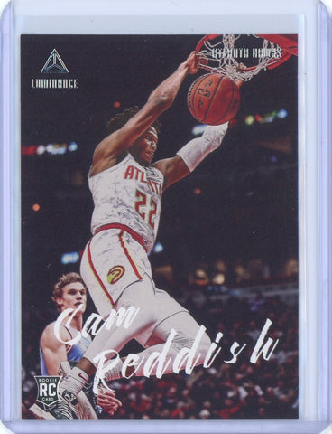 2019-2020 Panini Chronicles Basketball Cam Reddish Luminance RC Card #147