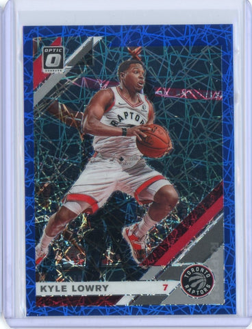 2019-2020 Panini Optic Basketball Kyle Lowry Blue Velocity Card #149