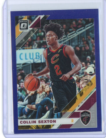 2019-2020 Panini Optic Basketball Colin Secton Purple Card #104