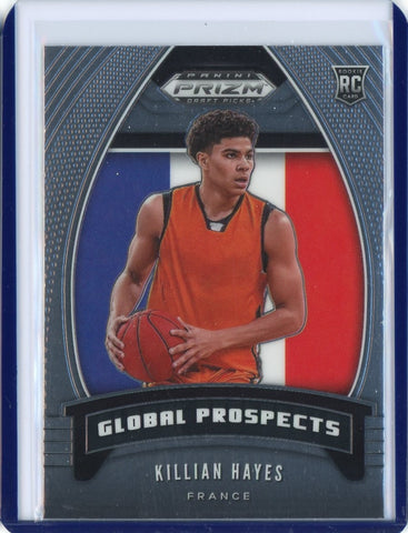 2020-2021 Panini Prizm Draft Picks Basketball Killian Hayes Global Prospects RC Card #96