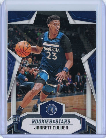 2019-2020 Panini Chronicles Basketball Jarrett Culver Rookies and Stars RC Card #696