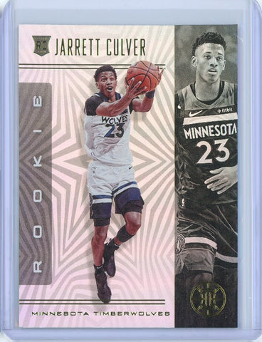 2019-2020 Panini Illusions Basketball Jarrett Culver RC Card #153