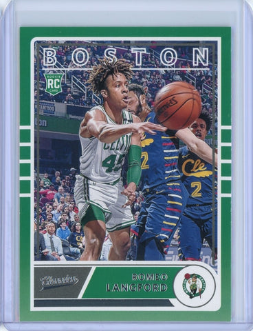 2019-2020 Panini Chronicles Basketball Romeo Langford Classics RC Card #653