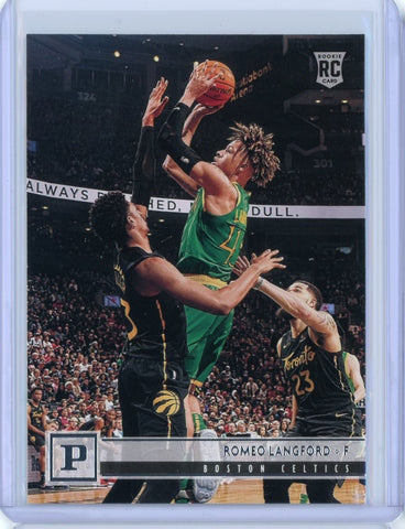 2019-2020 Panini Chronicles Basketball Romeo Langford RC Card #126