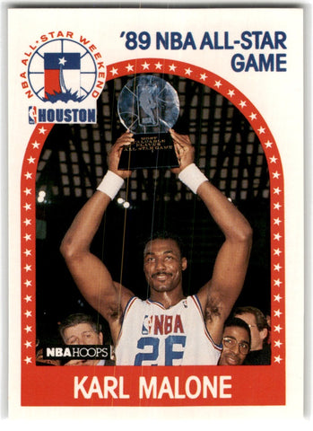 1989 Hoops All-Star Panels Perforated Karl Malone Card 116 Default Title