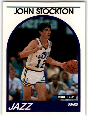 1989 Hoops John Stockton Card 140 Default Title