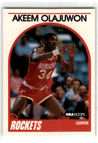 1989 Hoops Akeem Olajuwon Card180 Default Title