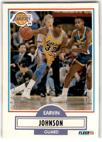 1990 Fleer All-Stars Earvin Johnson Card 4 Default Title
