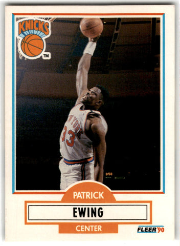 1990 Fleer Patrick Ewing Card 125 Default Title