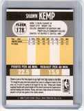 1990 Fleer Shawn Kemp Rookie Card 178