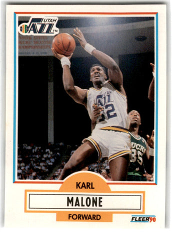 1990 Fleer Karl Malone Card 188 Default Title