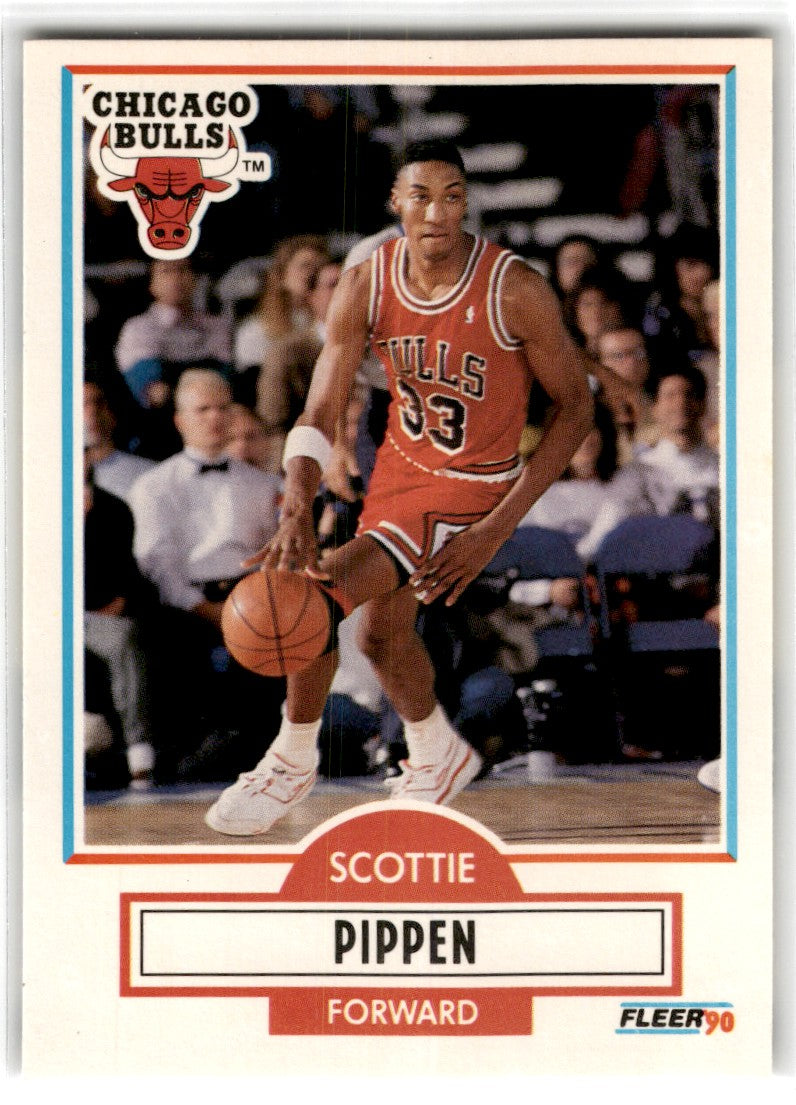 1990 Fleer Scottie Pippen Card 30 Default Title