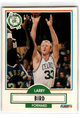 1990 Fleer Larry Bird Card 8 Default Title