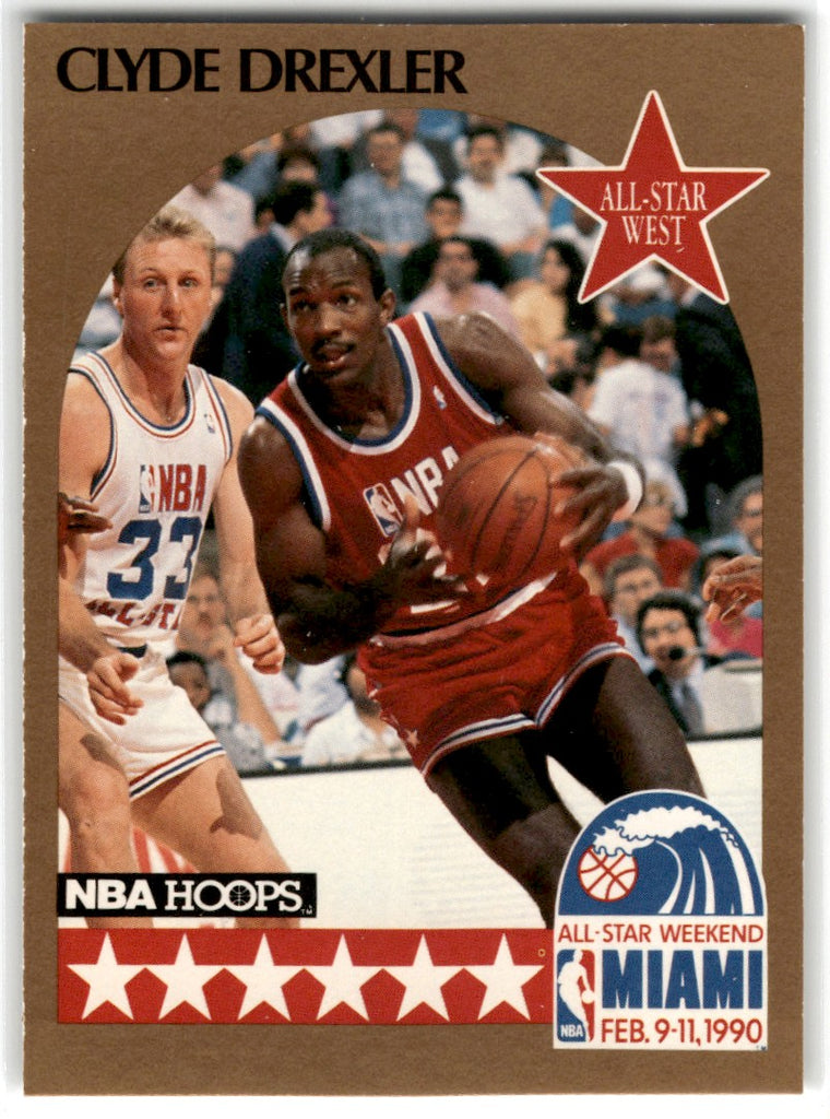 1990 Hoops Clyde Drexler Card 16 Default Title