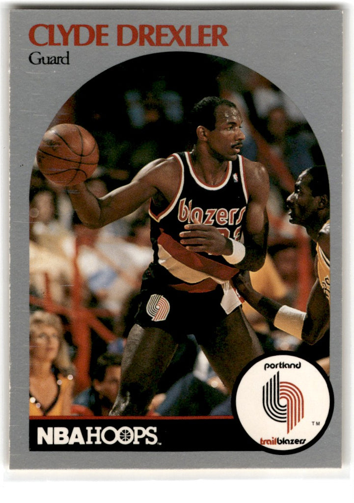 1990 Hoops Clyde Drexler Card 245 Default Title