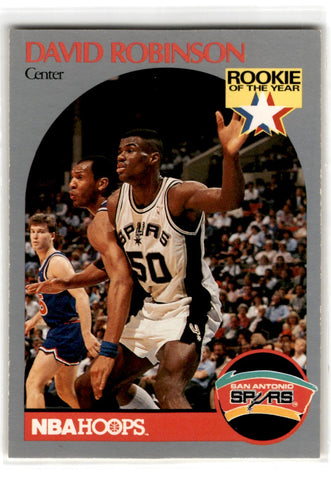 1990 Hoops David Robinson Card 270