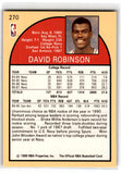 1990 Hoops David Robinson Card 270