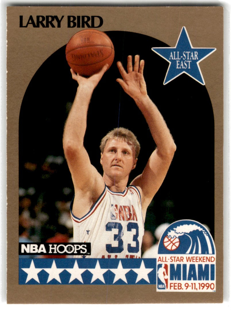 1990 Hoops Larry Bird Card 2 Default Title