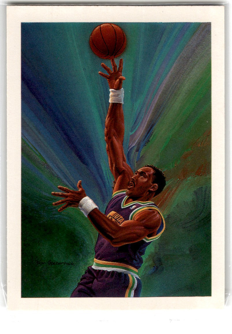 1990 Hoops Karl Malone Card 380 Default Title