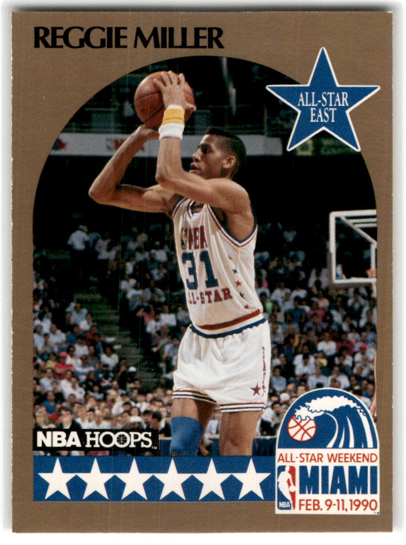 1990 Hoops Reggie Miller Card7 Default Title