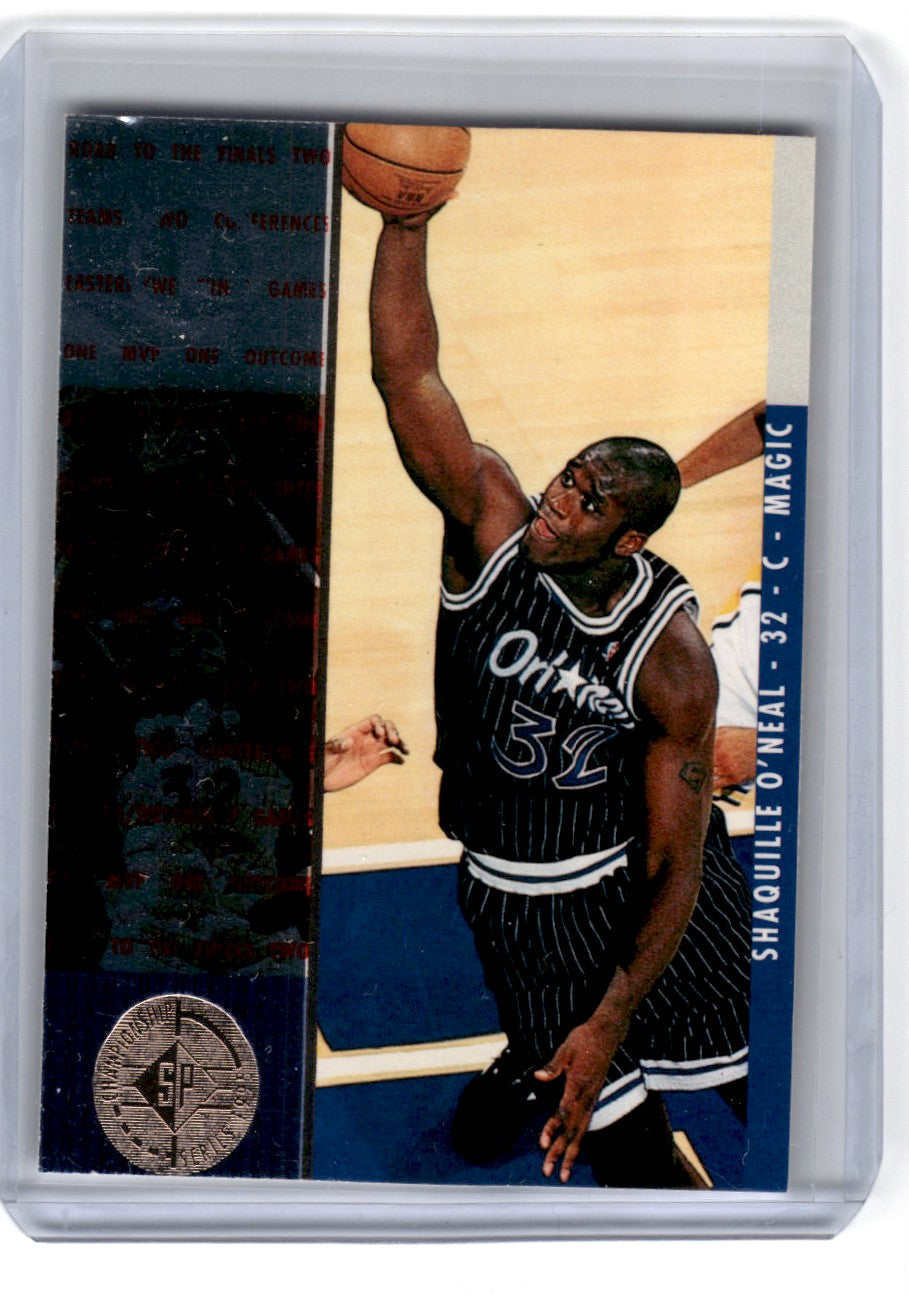 1990 Upper Deck SP Shaquille O'Neal Card 19