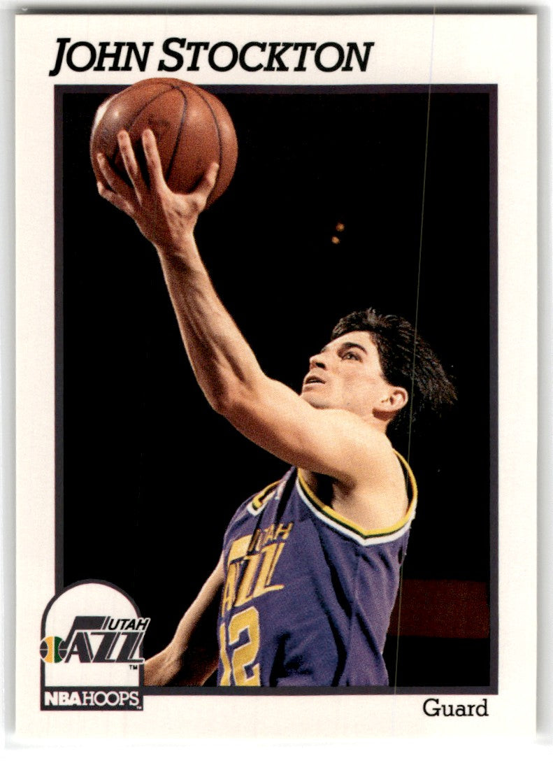 1991 Hoops John Stockton Card 212 Default Title