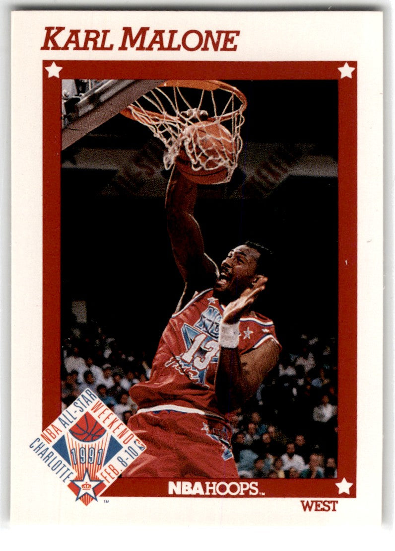 1991 Hoops Karl Malone Card 267 Default Title
