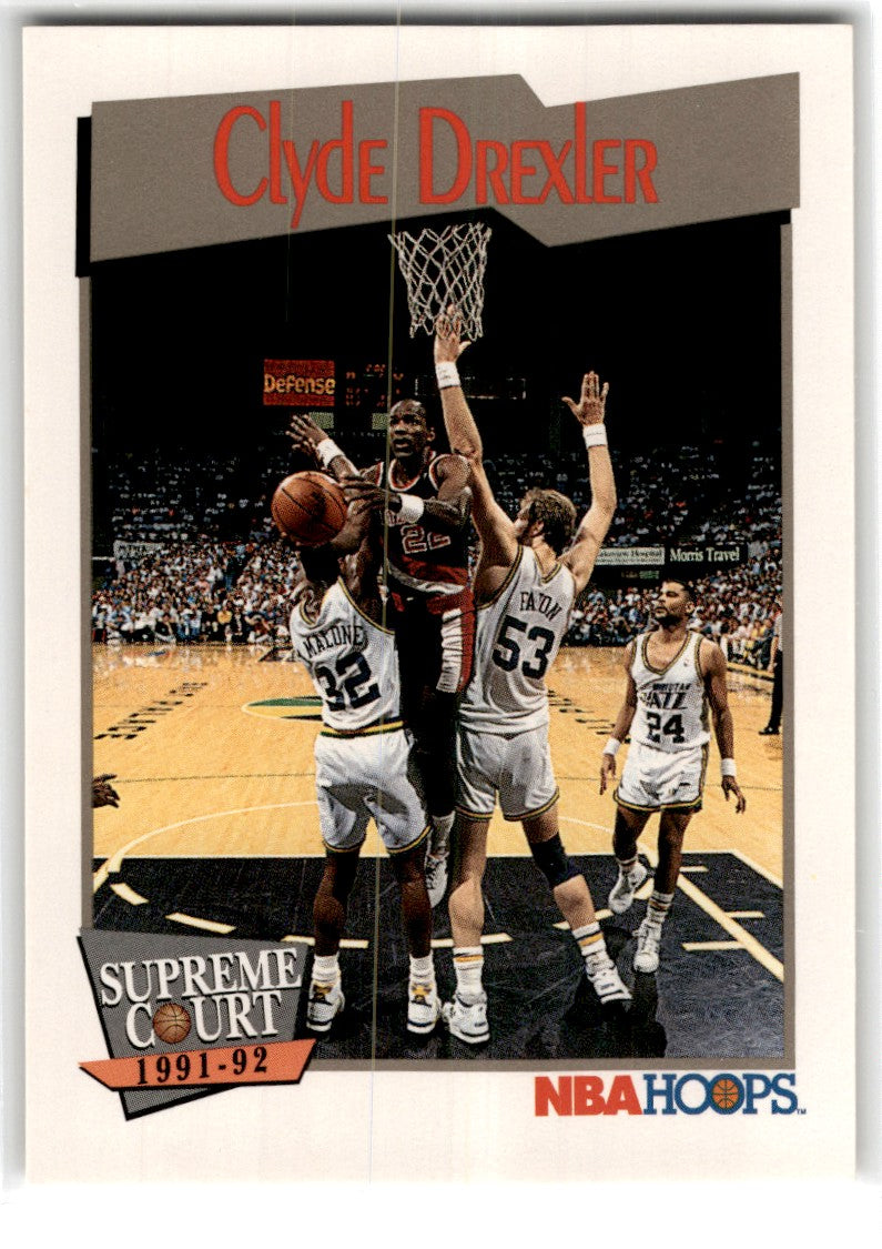 1991 Hoops Clyde Drexler Card 491 Default Title