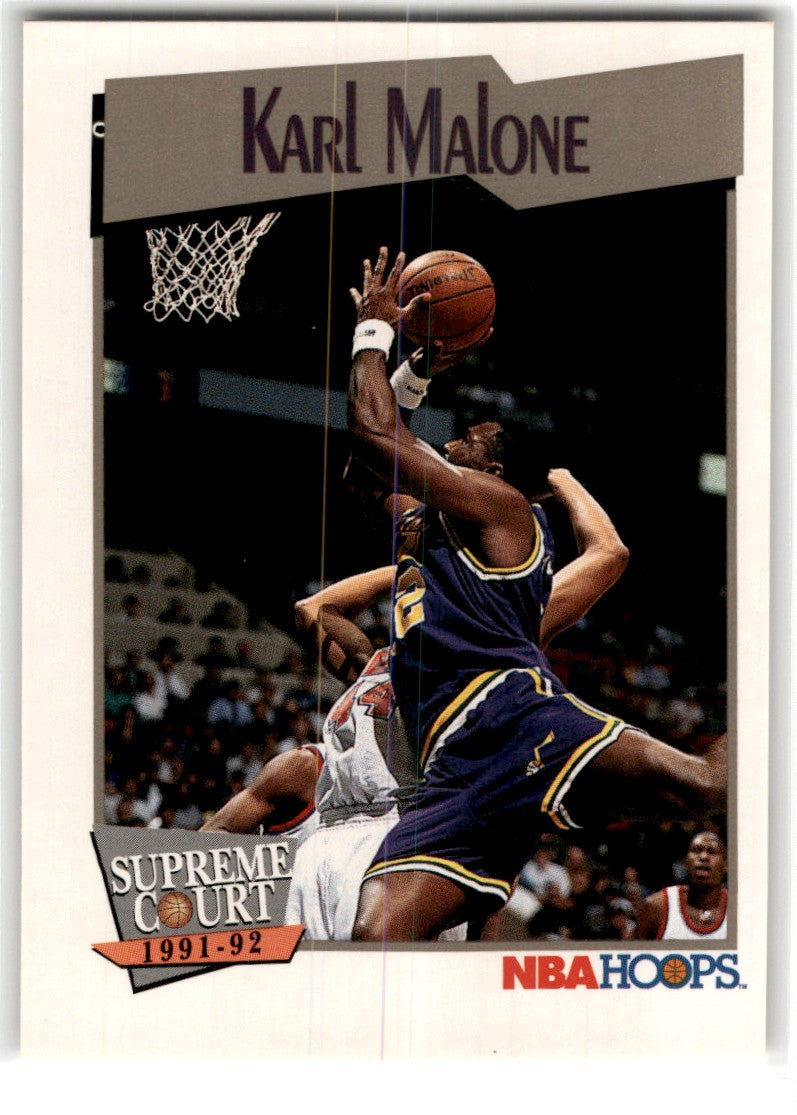 1991 Hoops Karl Malone Card 499 Default Title