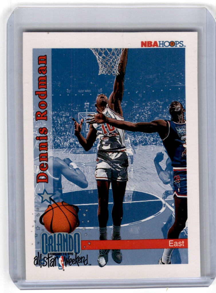 1991 NBA Hoops Dennis Rodman Card 302 Default Title
