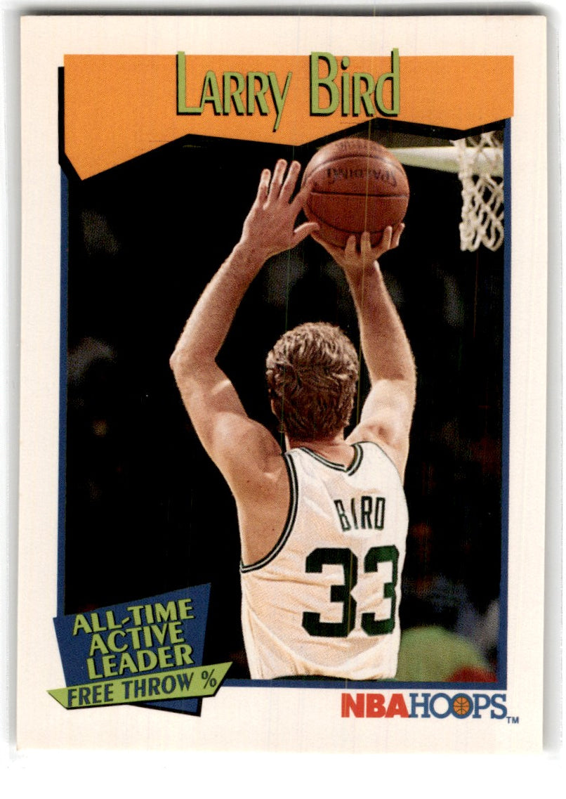 1991 NBA Hoops Larry Bird Card 532 Default Title