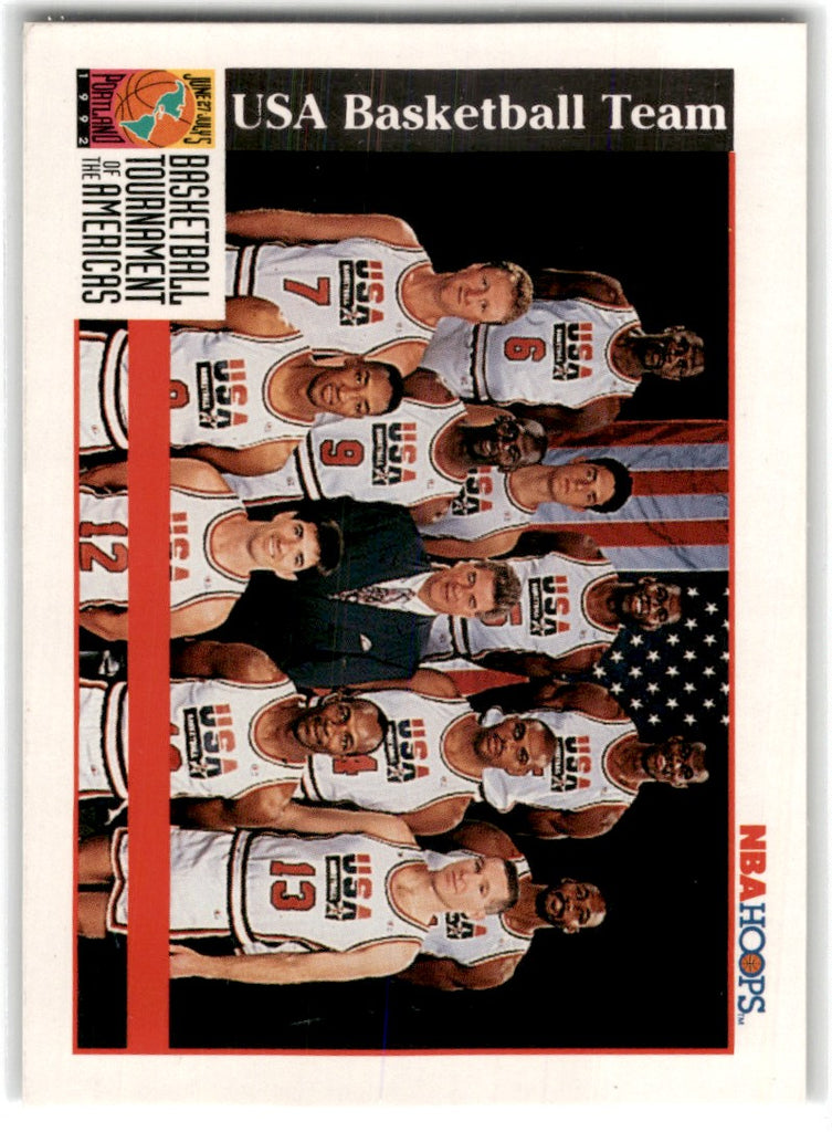 1991 NBA Hoops Magic Pippen Bird CardI Default Title