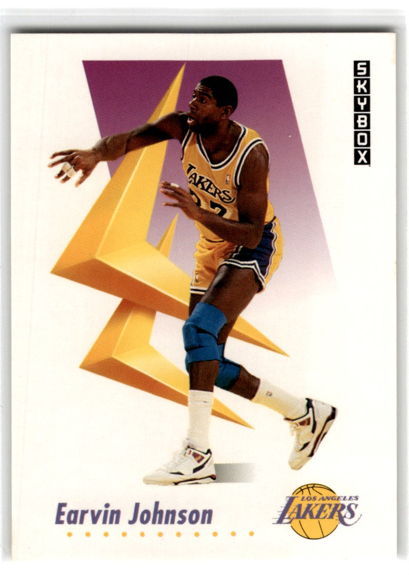 1991 SkyBox Magic Johnson Card 137 Default Title