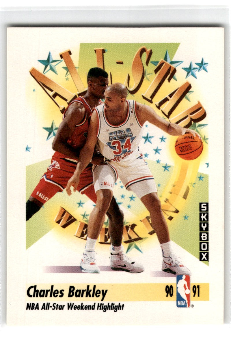 1991 SkyBox Charles Barkley Card 316 Default Title