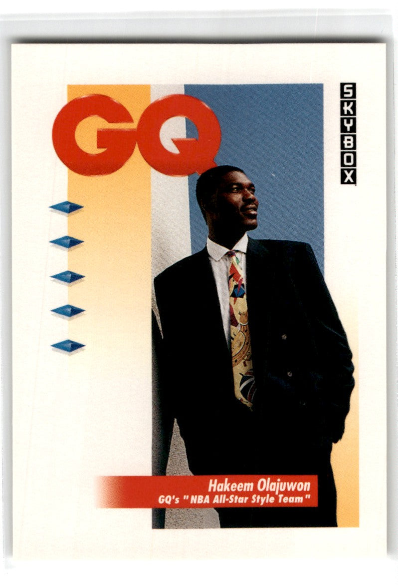 1991 SkyBox Hakeem Olajuwon Card 324 Default Title
