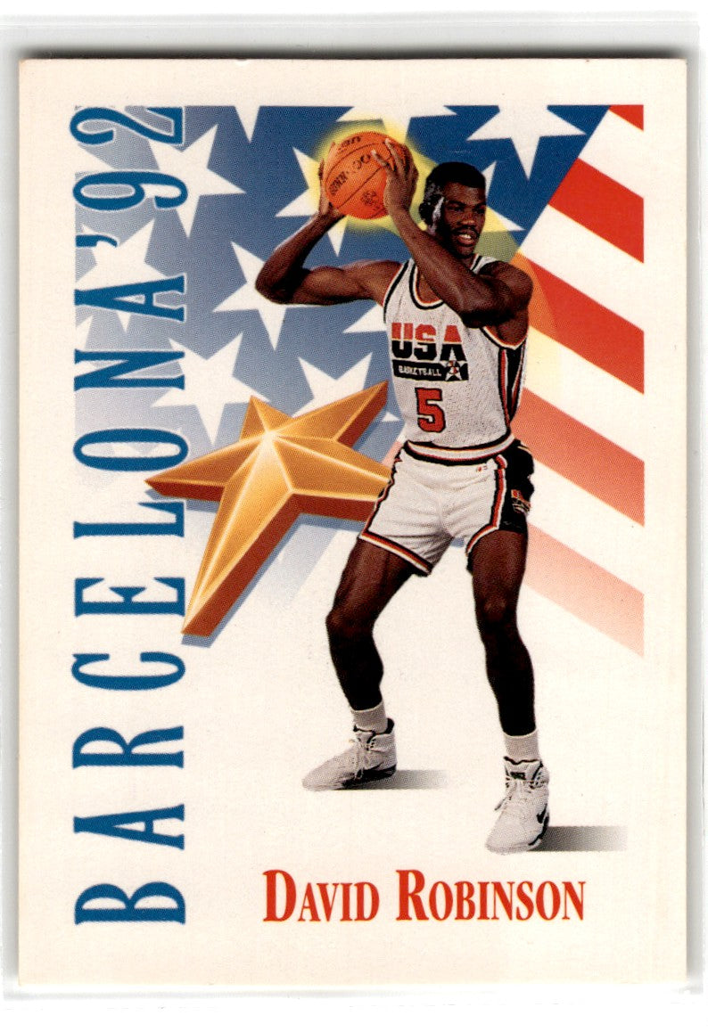 1991 SkyBox David Robinson Card 538