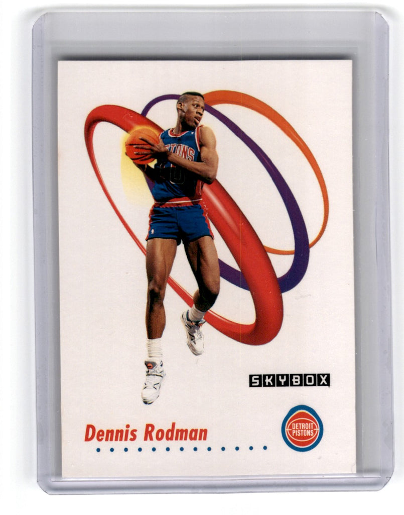 1991 SkyBox Dennis Rodman Card 86 Default Title