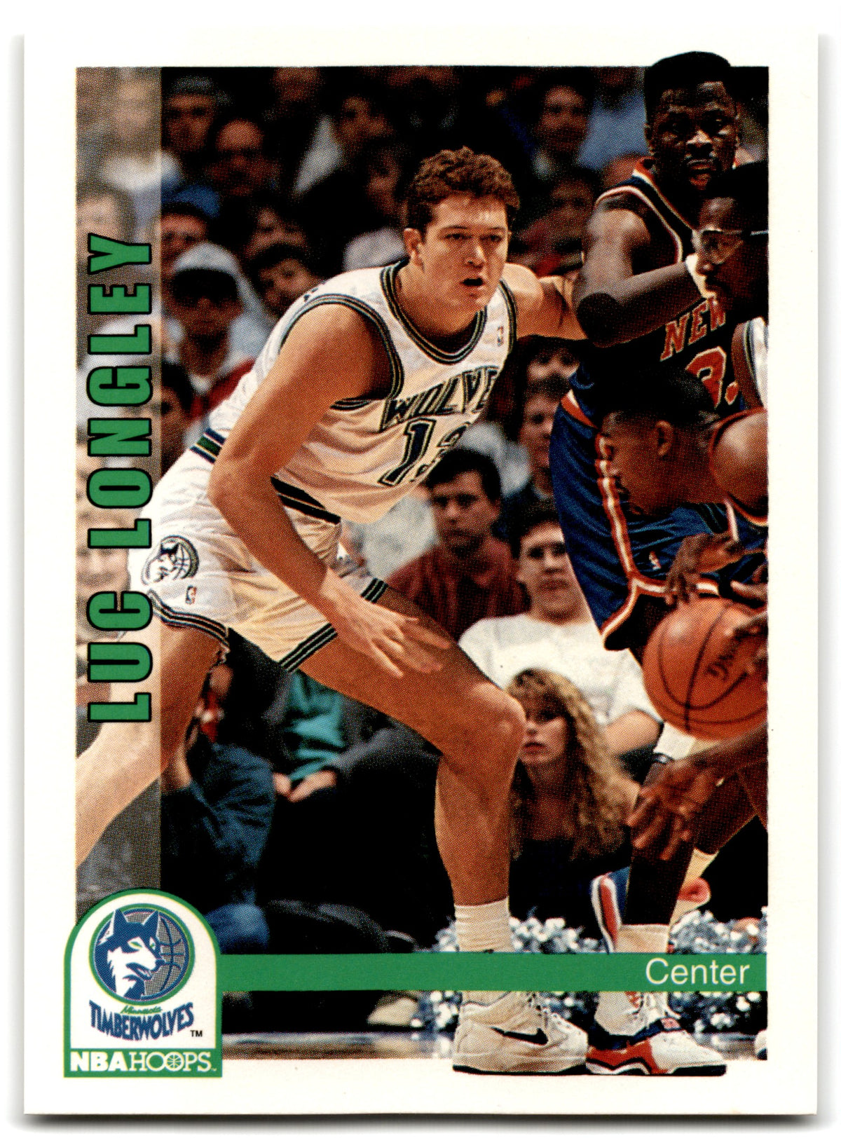 1992 Hoops Luc Longley Minnesota Timberwolves 138